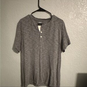 Sonoma Charcoal Short Sleeve Henley
